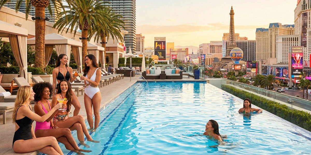 Las Vegas in the summer